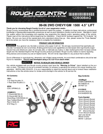 Installation Manual